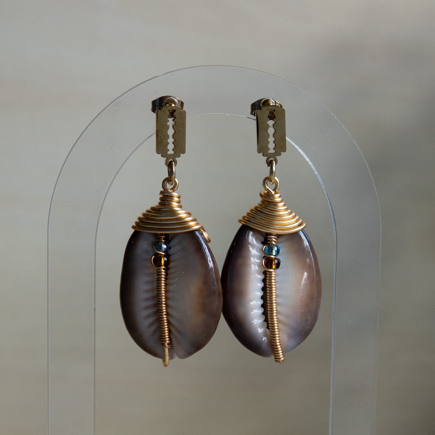 La Baleine Gold Earrings