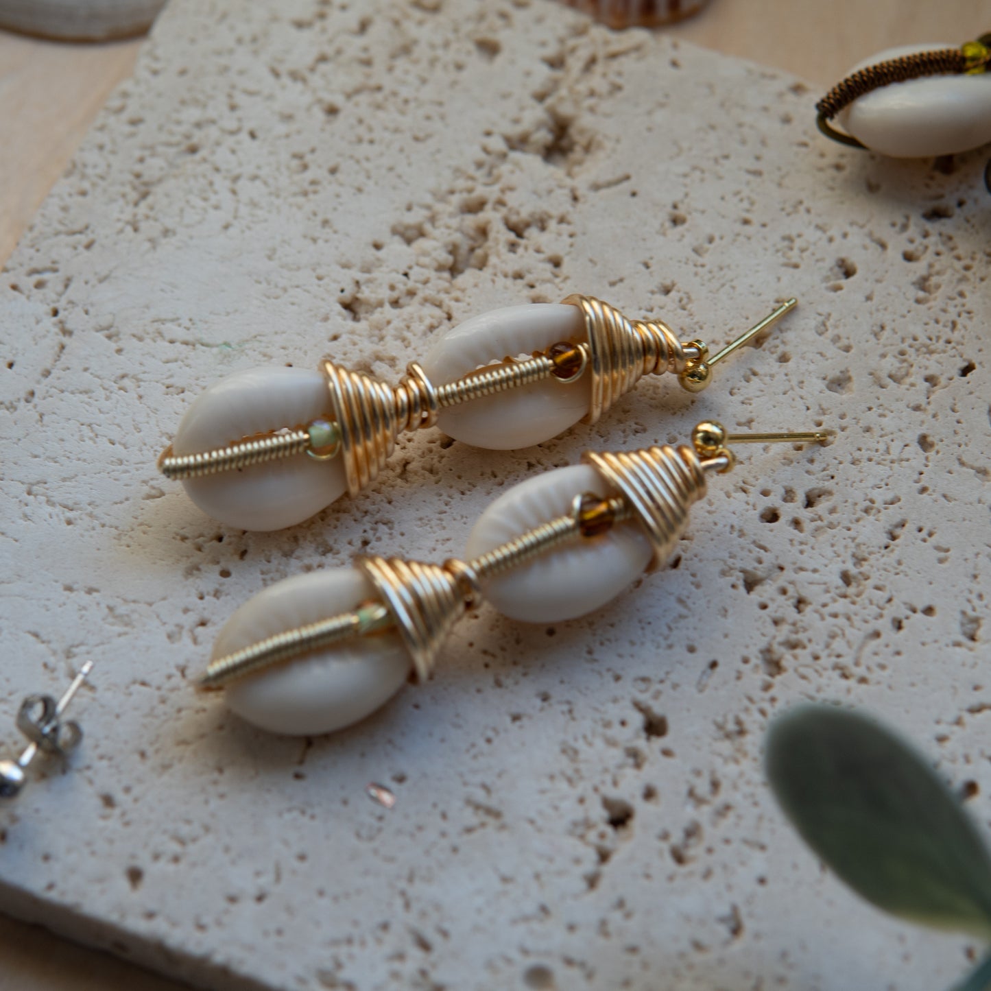 Mami Wata Gold Earrings