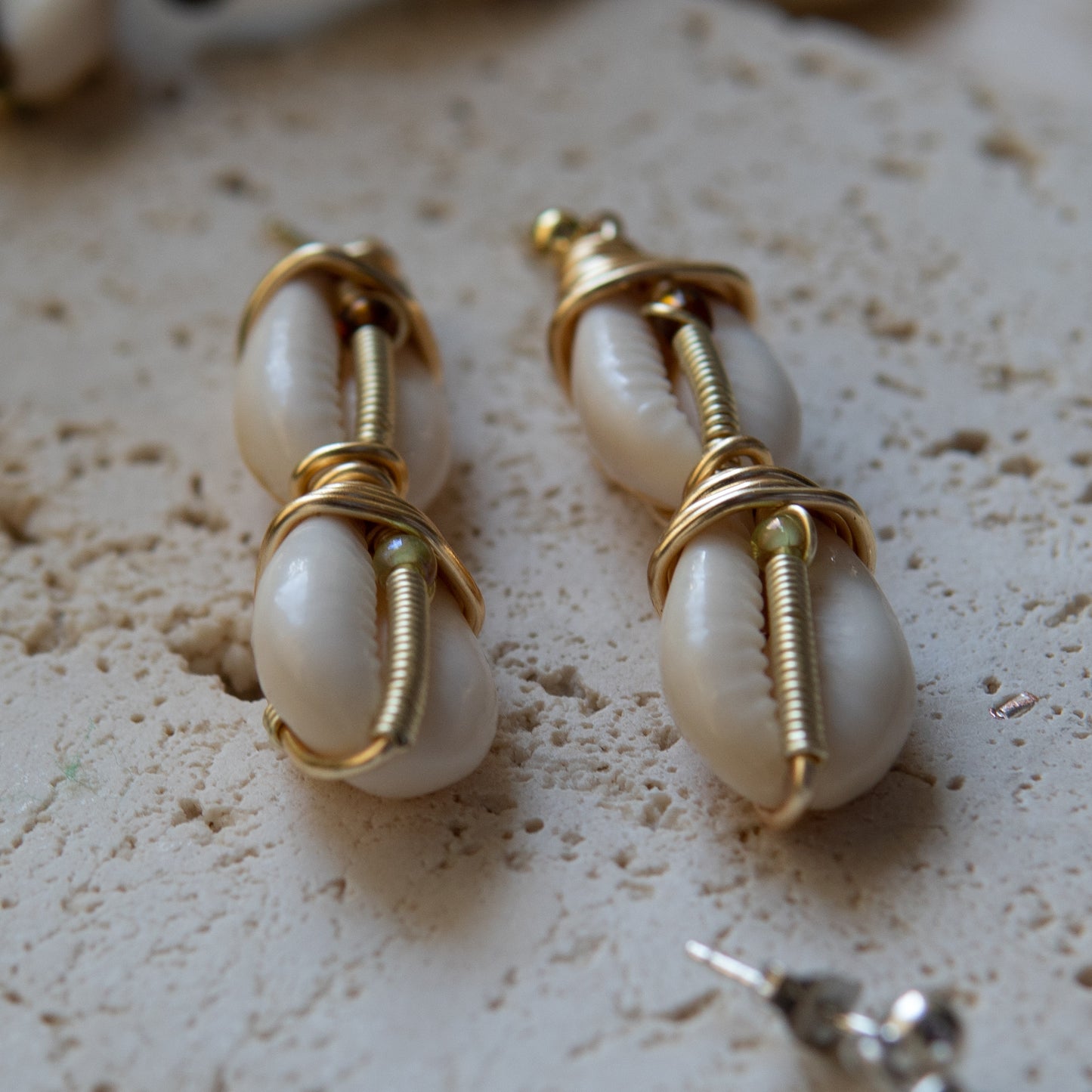 Mami Wata Gold Earrings