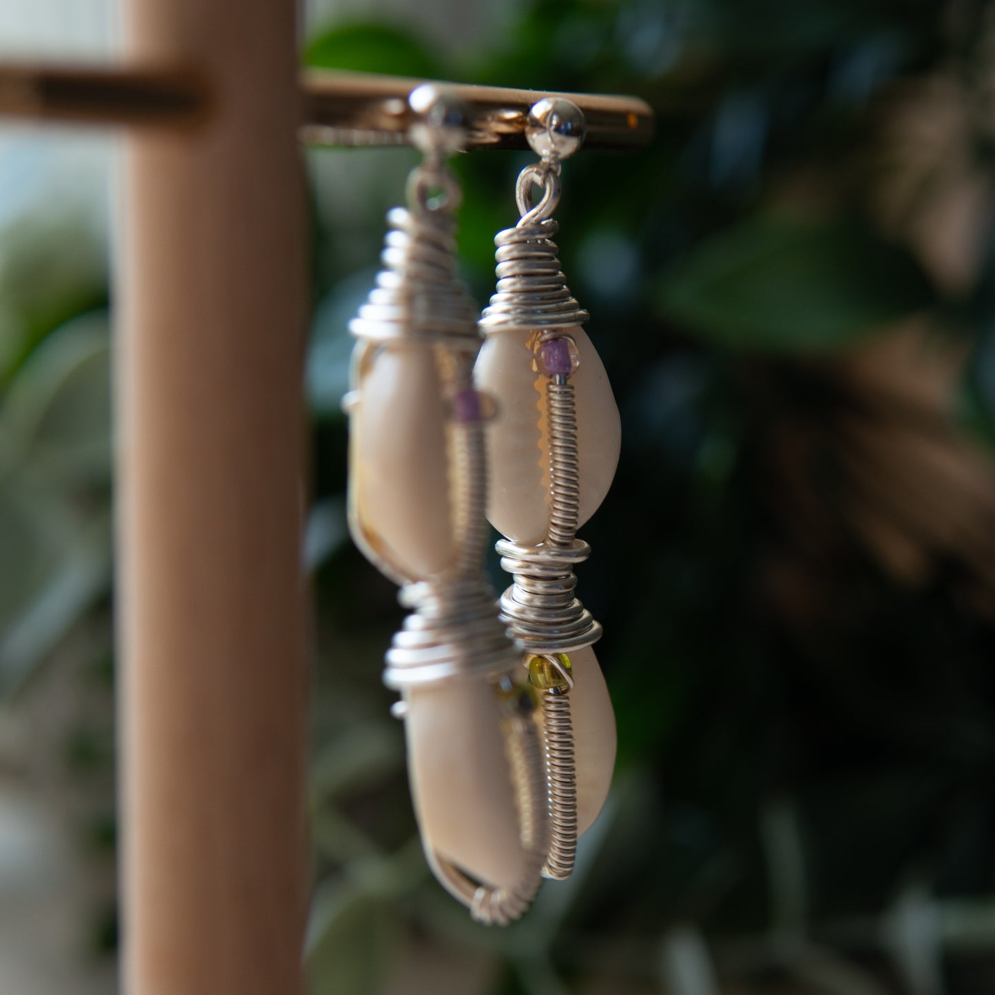 Mami Wata Silver Earrings