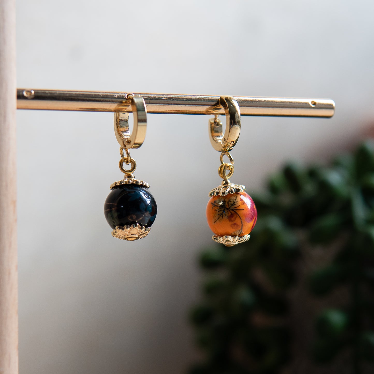 Douen Mix-Match Huggie Earrings