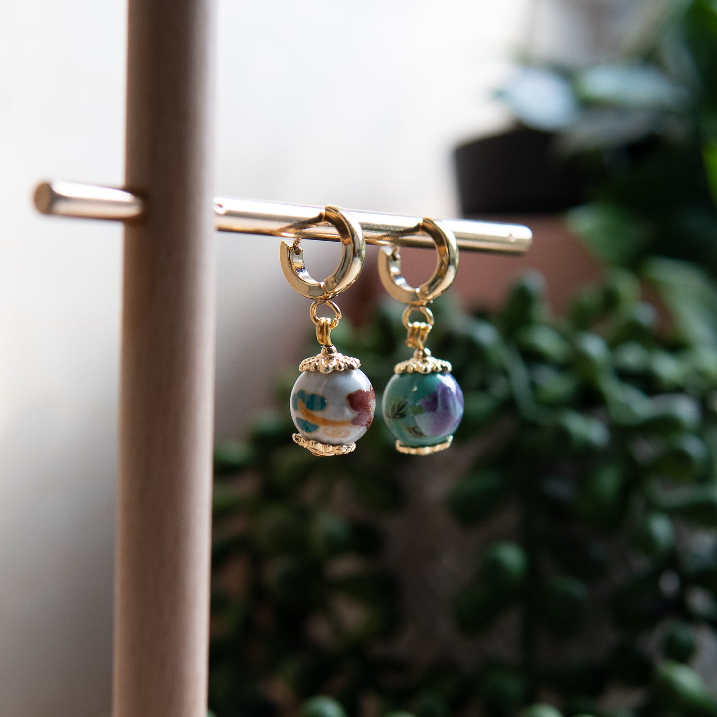 Douen Mix-Match Huggie Earrings