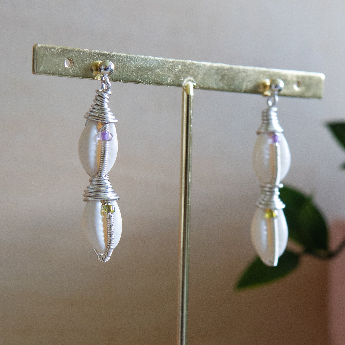 Mami Wata Silver Earrings