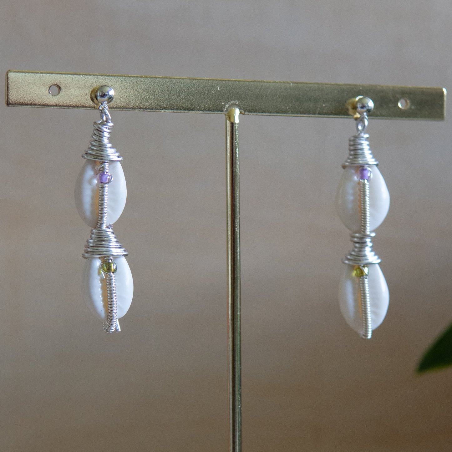 Mami Wata Silver Earrings