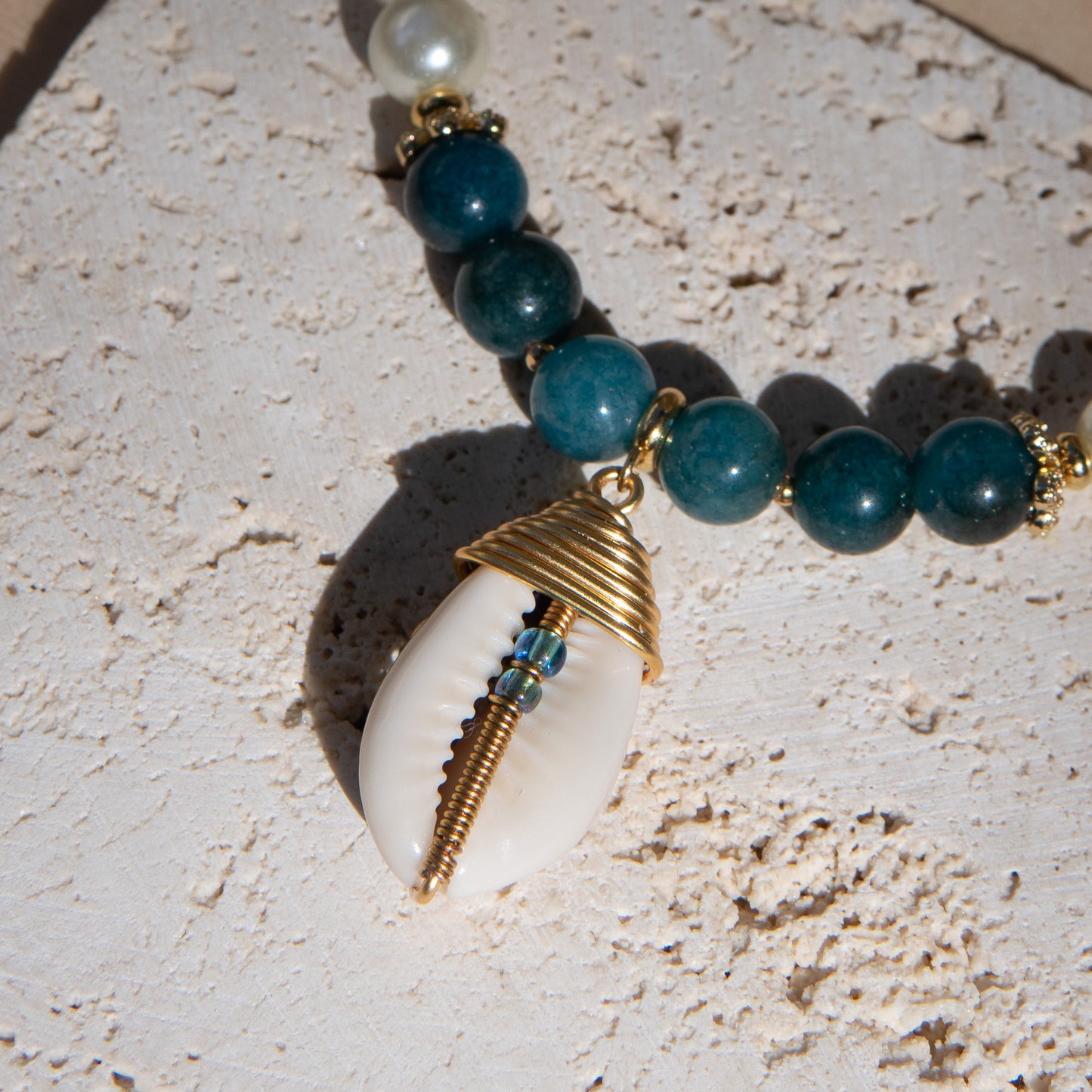 Yeye Oshun Healing Stone Necklace