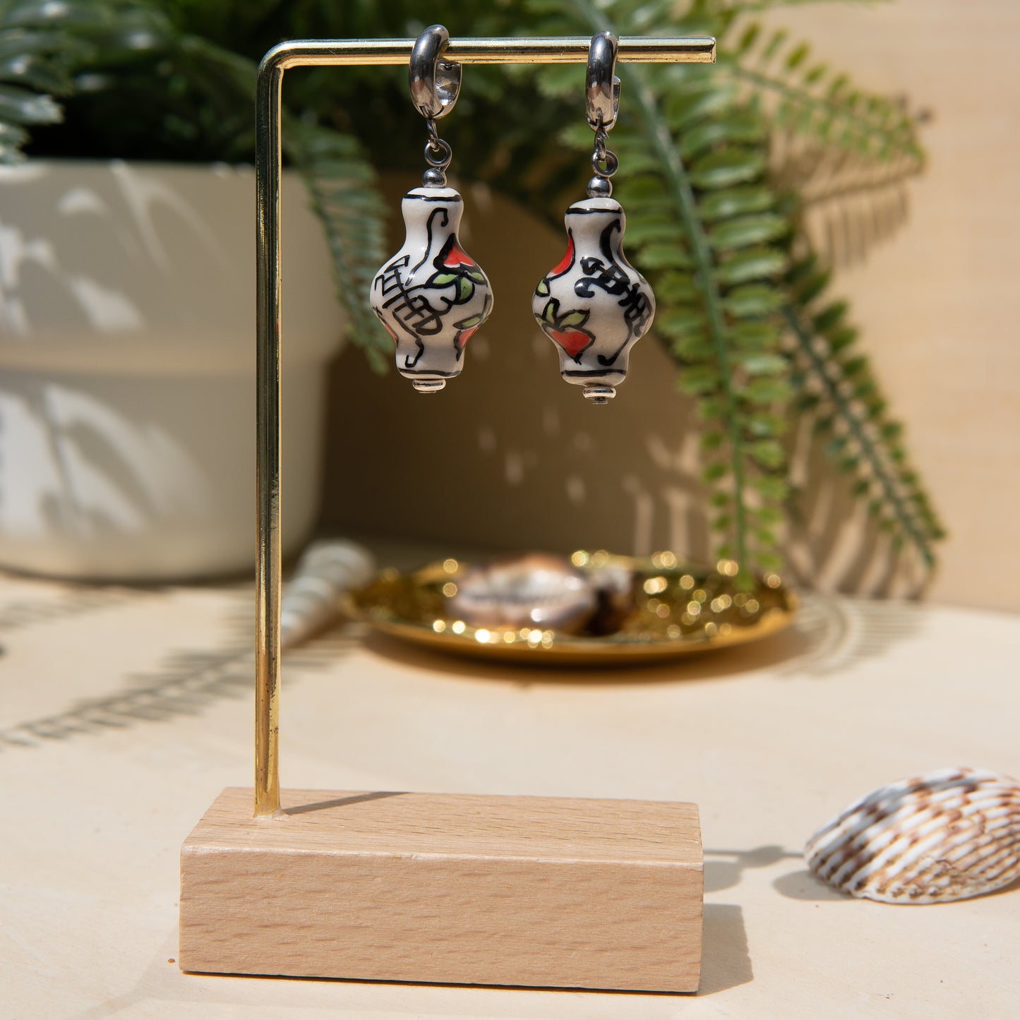 Yemaya Huggie Earrings
