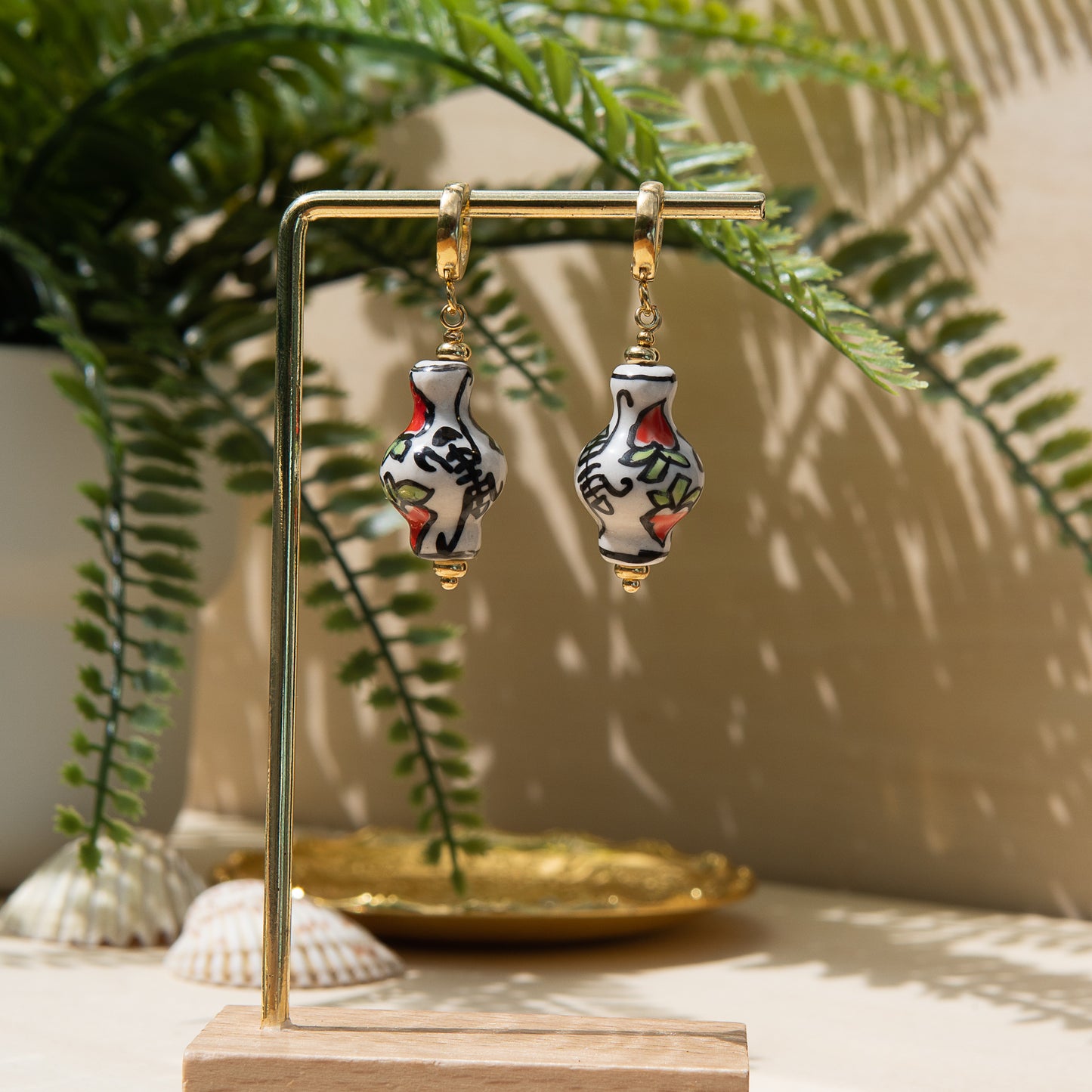 Yemaya Huggie Earrings