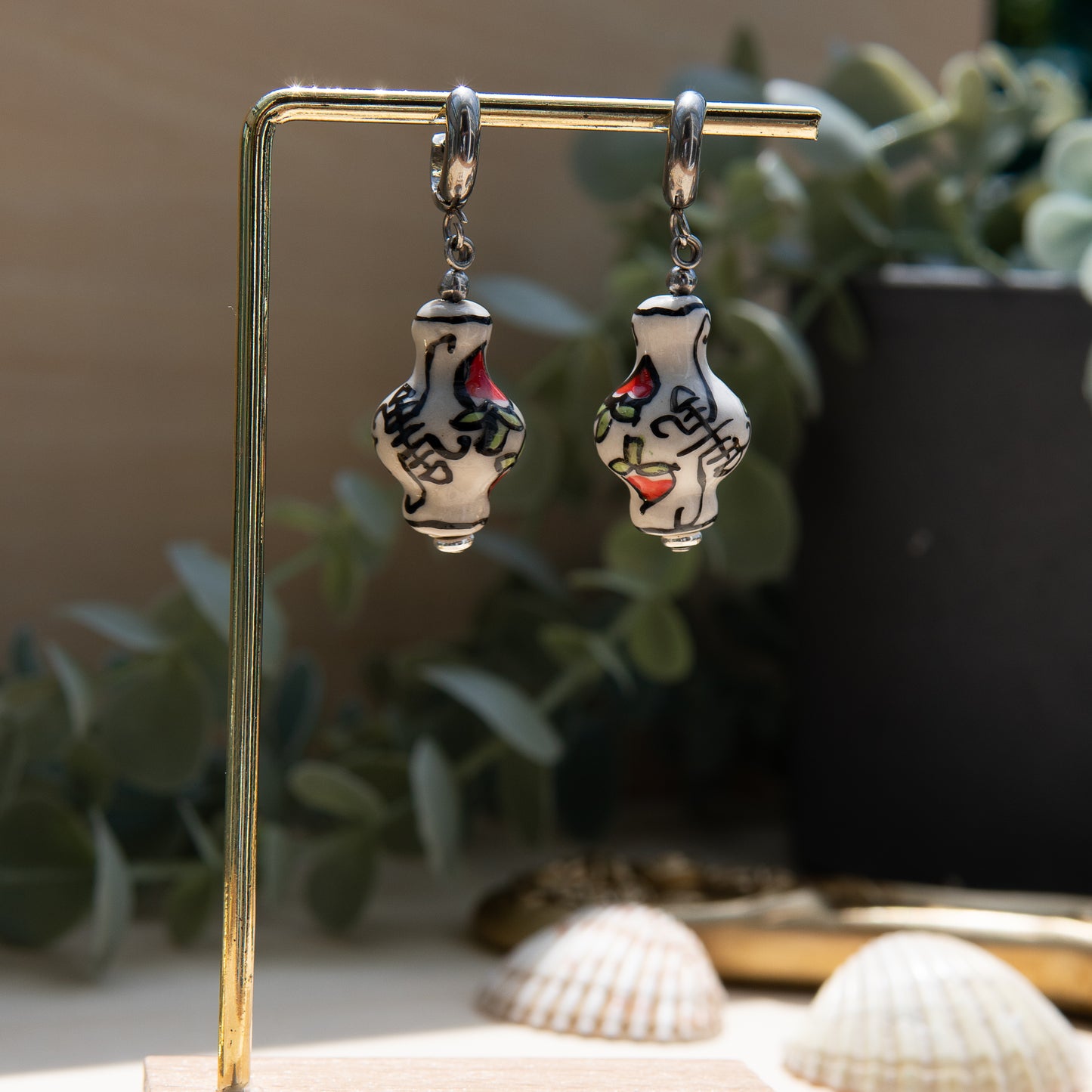 Yemaya Huggie Earrings