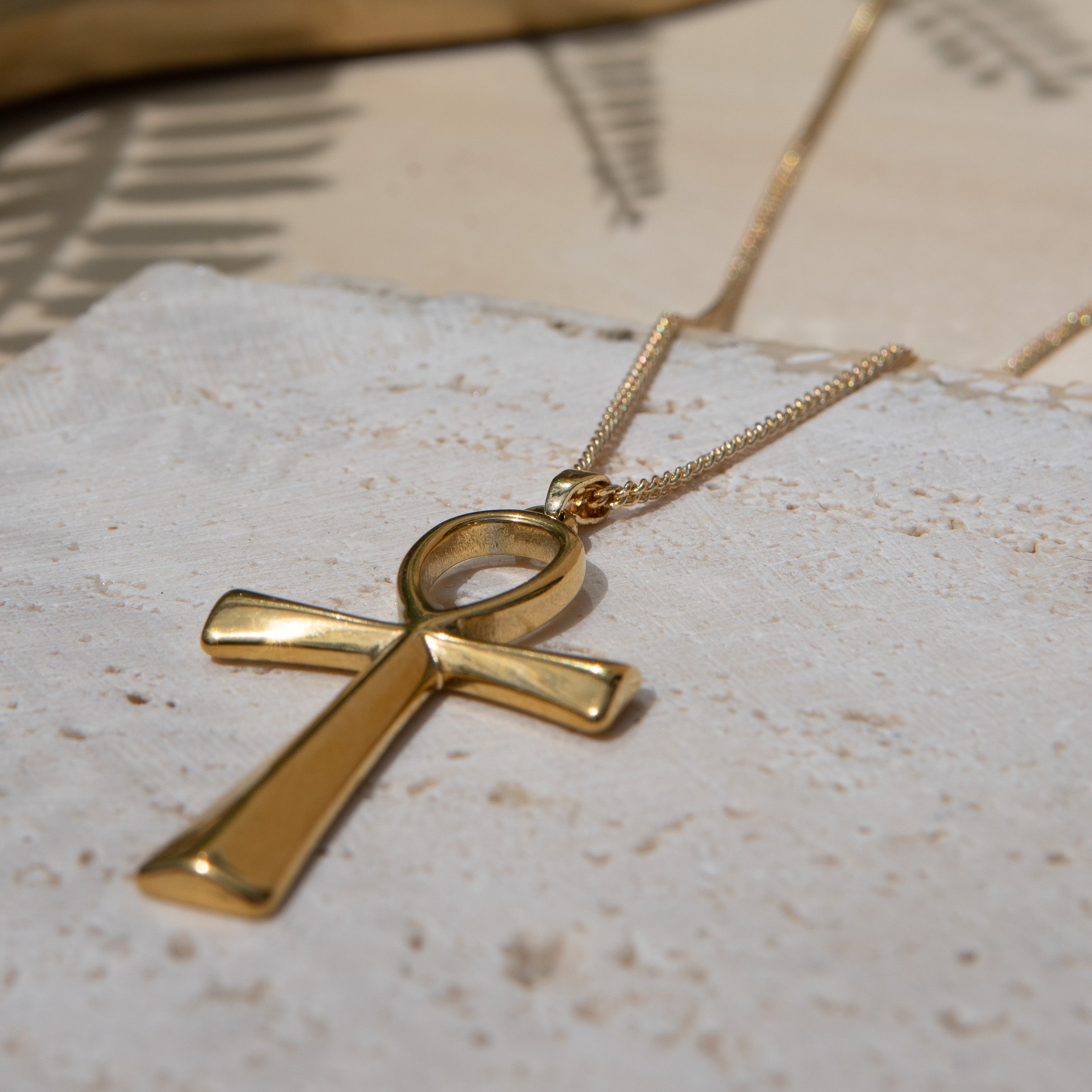 Ankh Gold Necklace