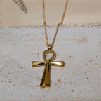 Ankh Gold Necklace