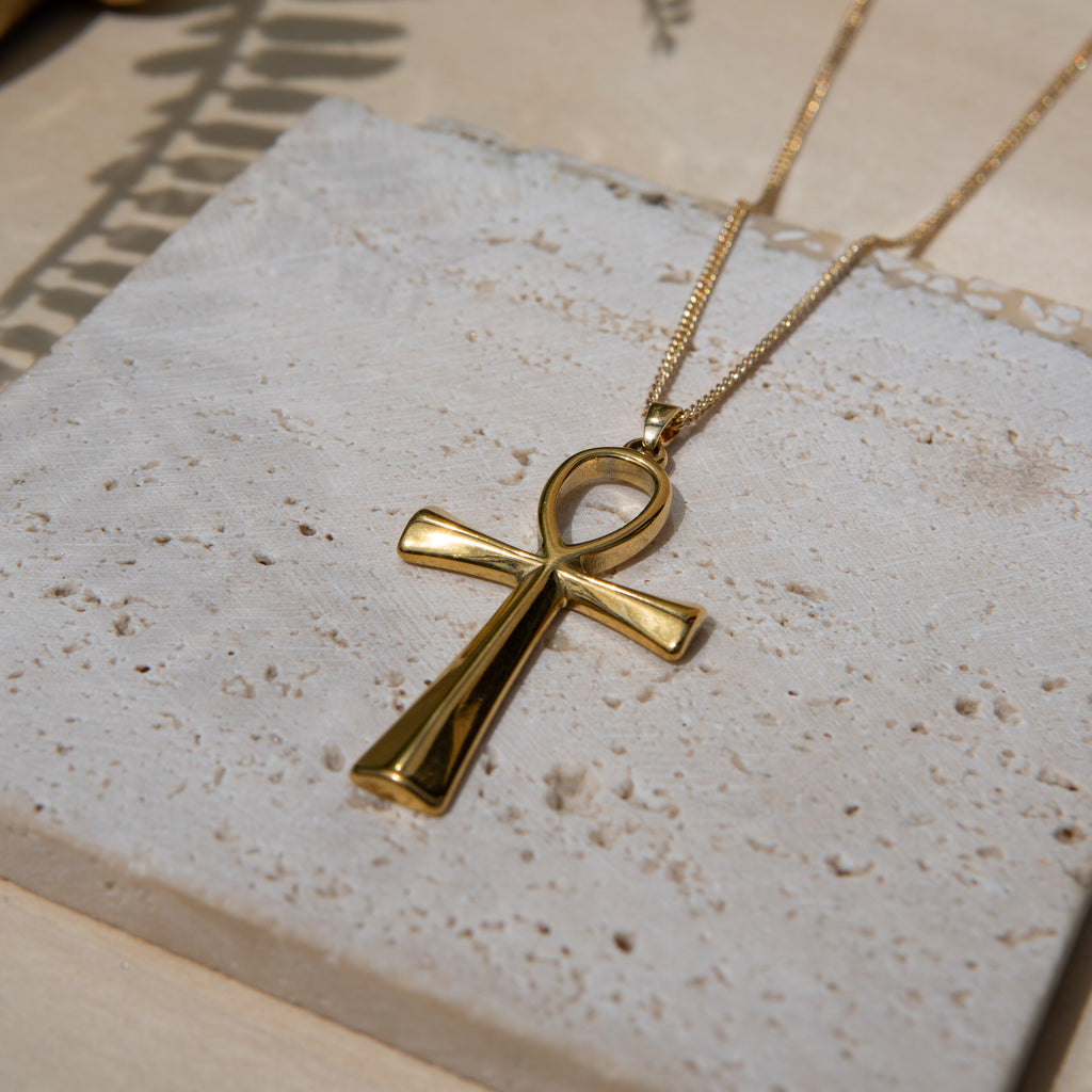 Ankh Gold Necklace