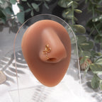 Ankh Gold Nose Cuff