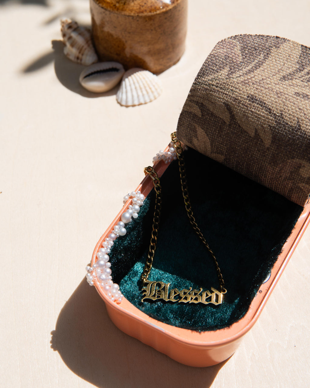 Nana Buluku 'Blessed' Gold Necklace