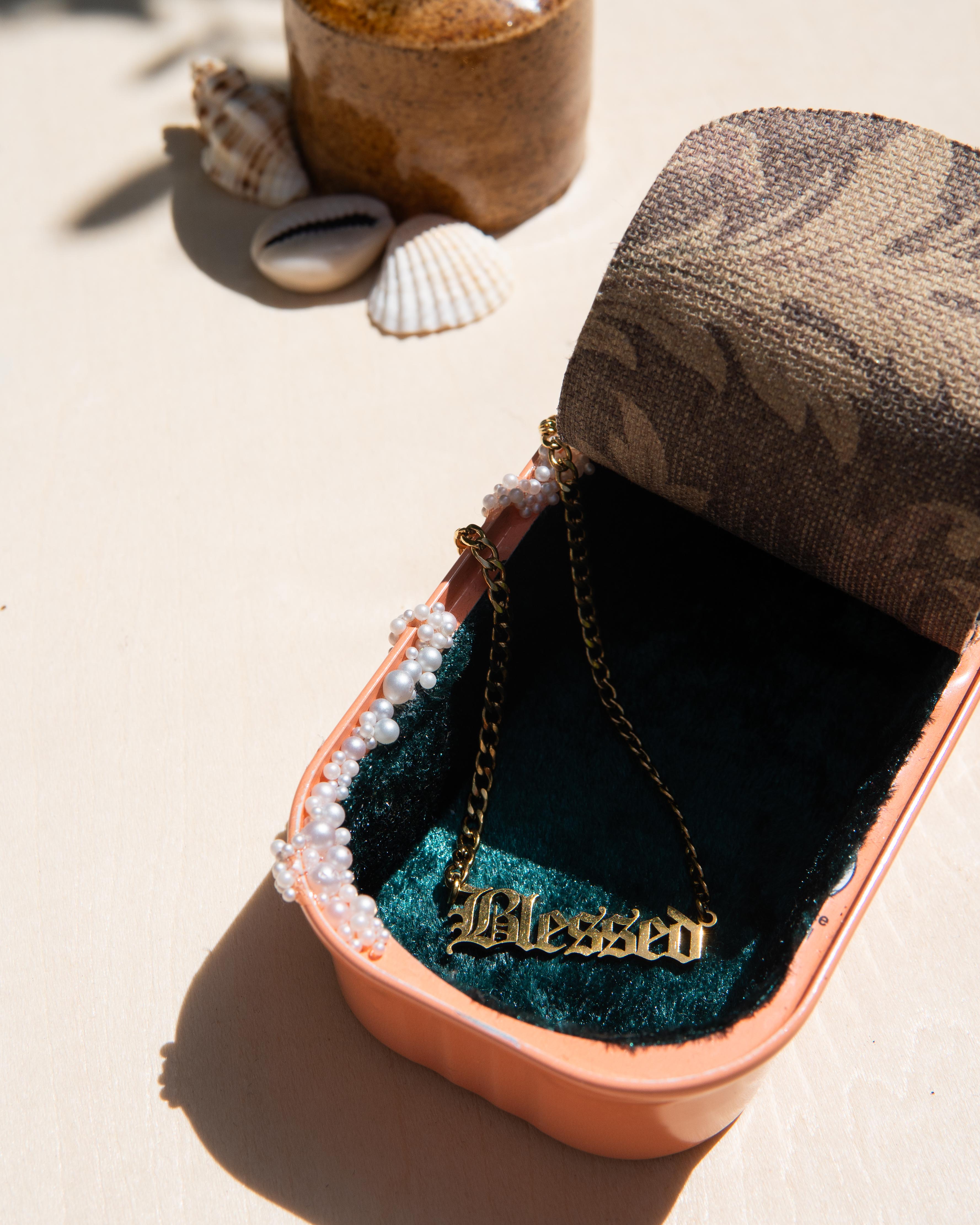 Nana Buluku 'Blessed' Gold Necklace