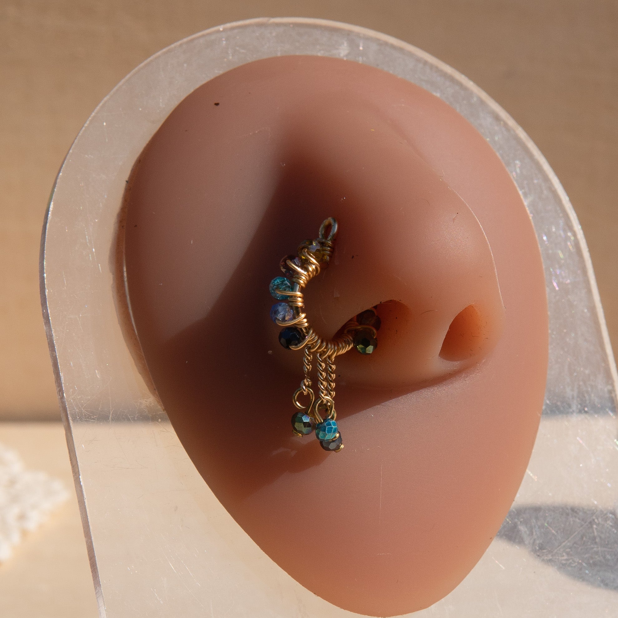 Neith Gold Nose Cuff