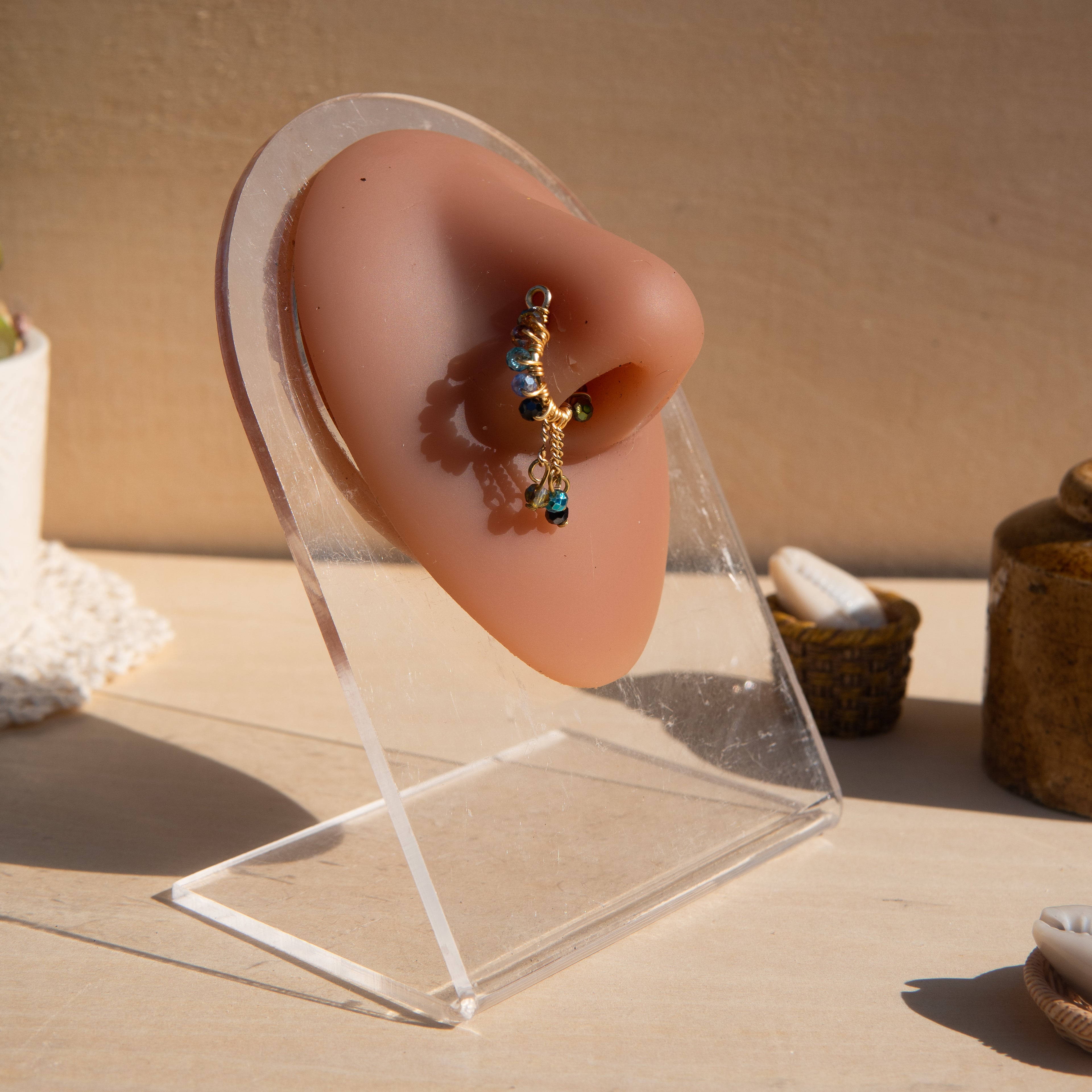 Neith Gold Nose Cuff