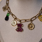 Oshun Charm  Necklace