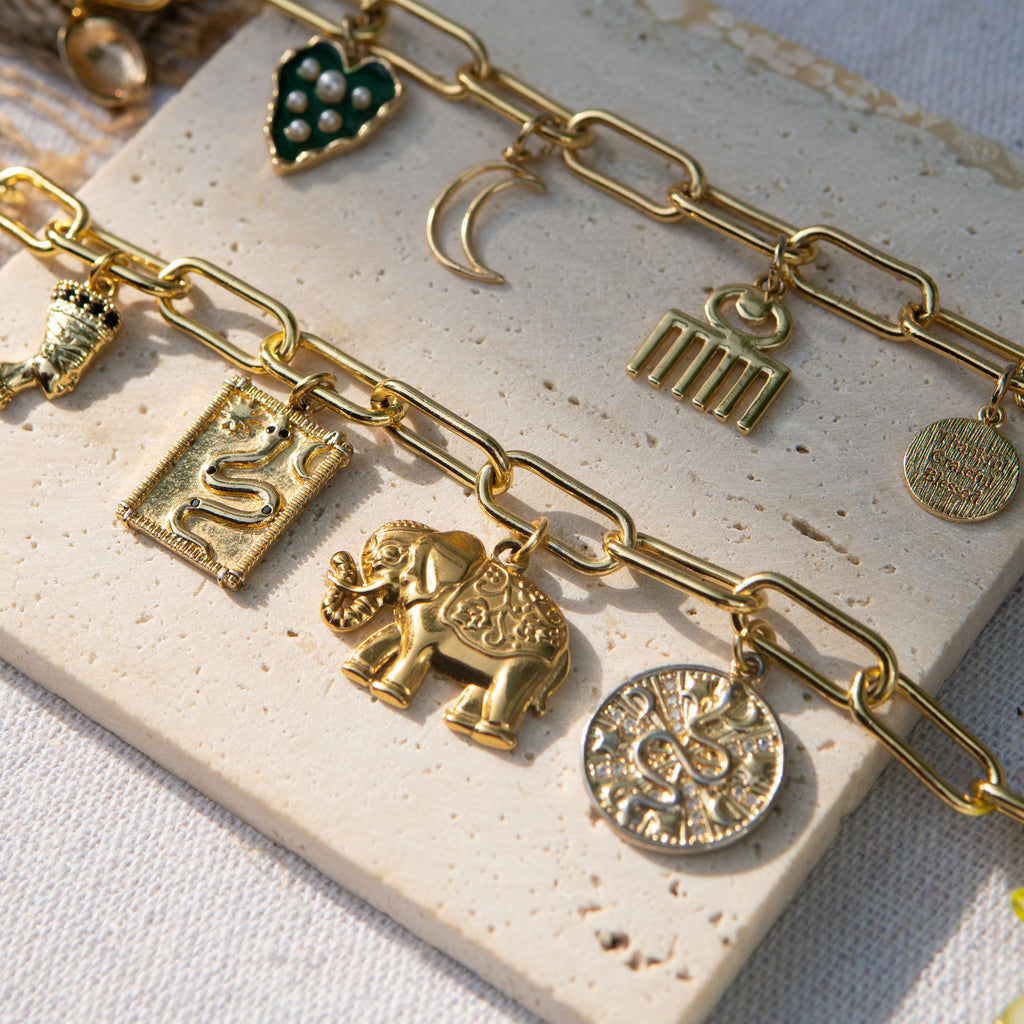 Oshun Charm  Necklace