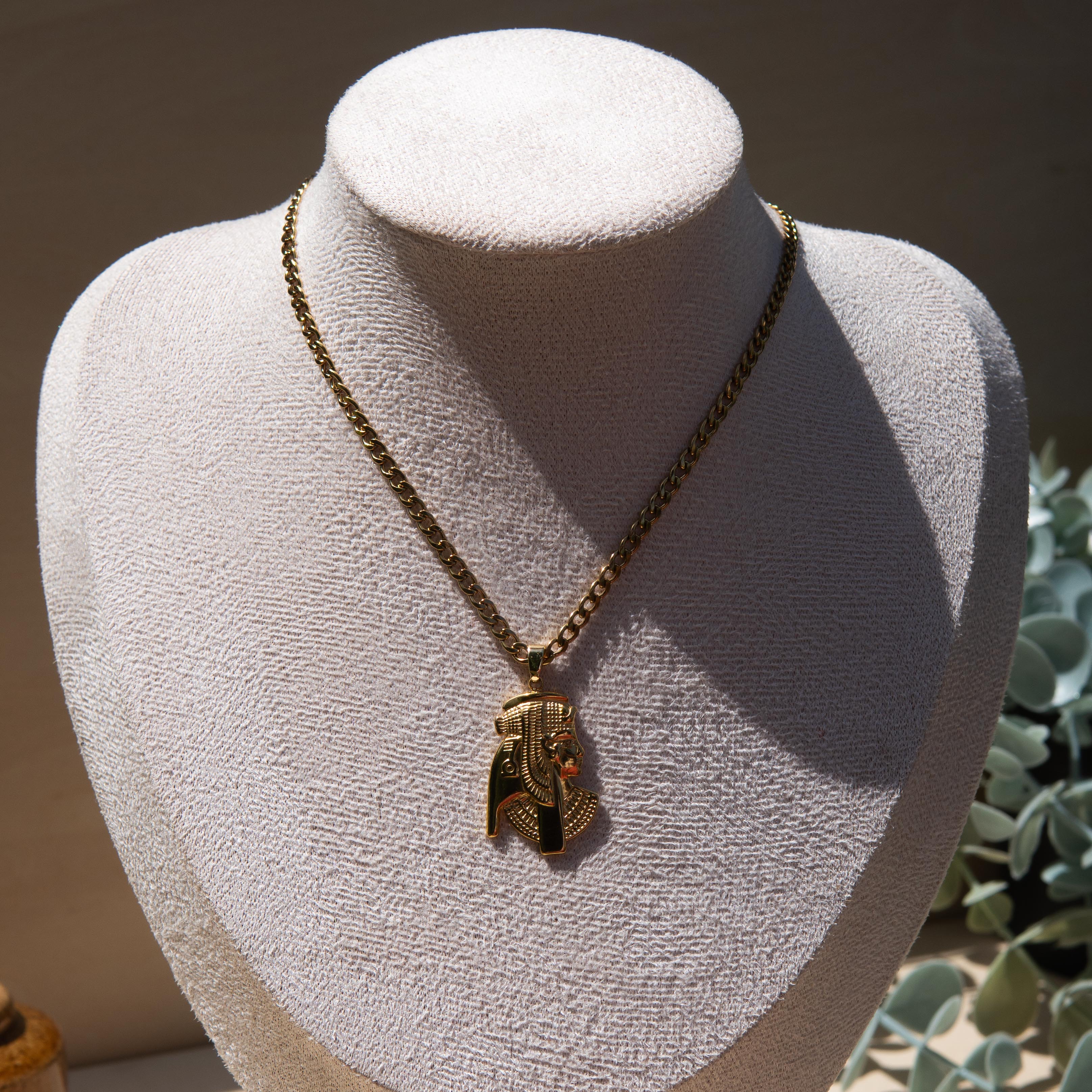 Cleopatra Gold Necklace