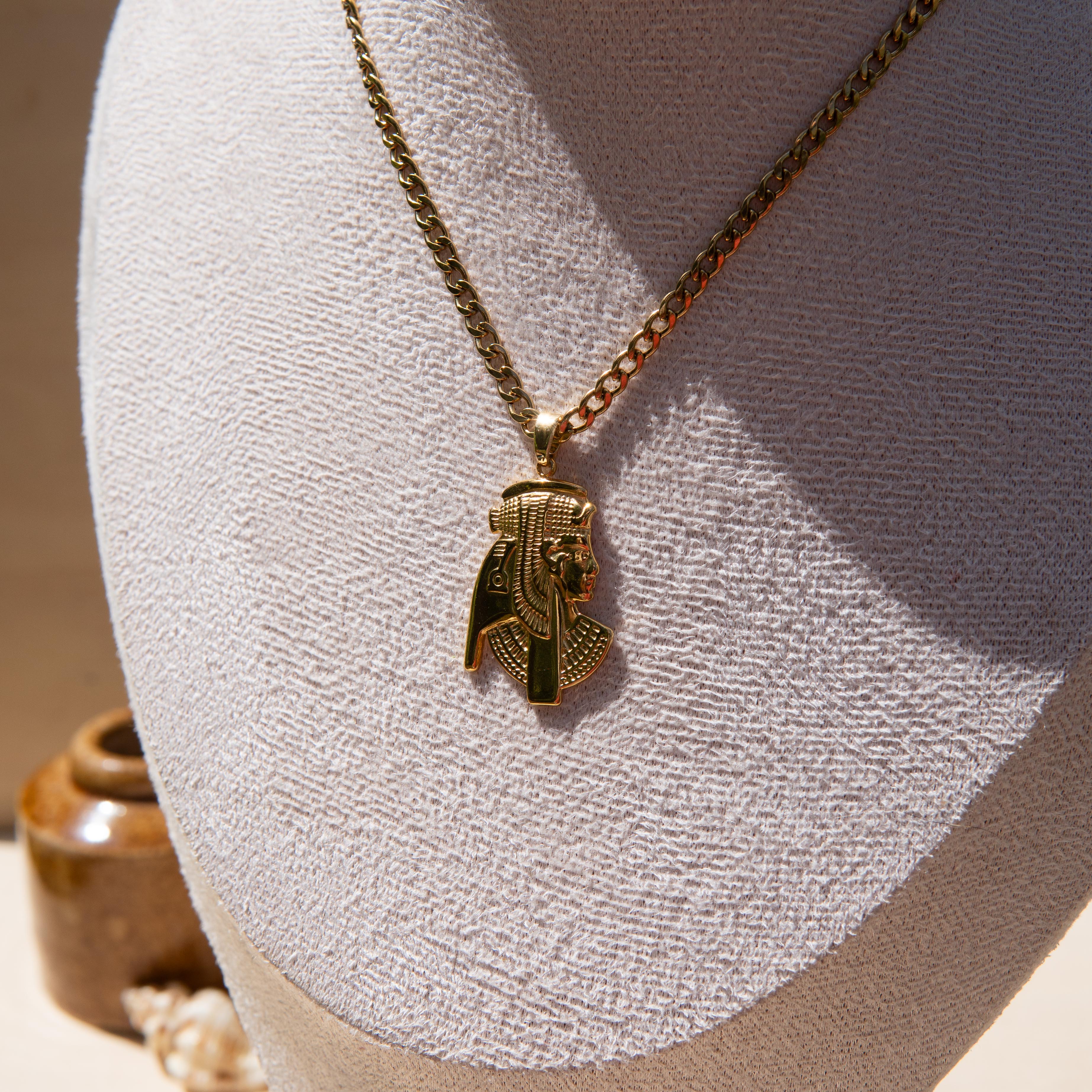 Cleopatra Gold Necklace