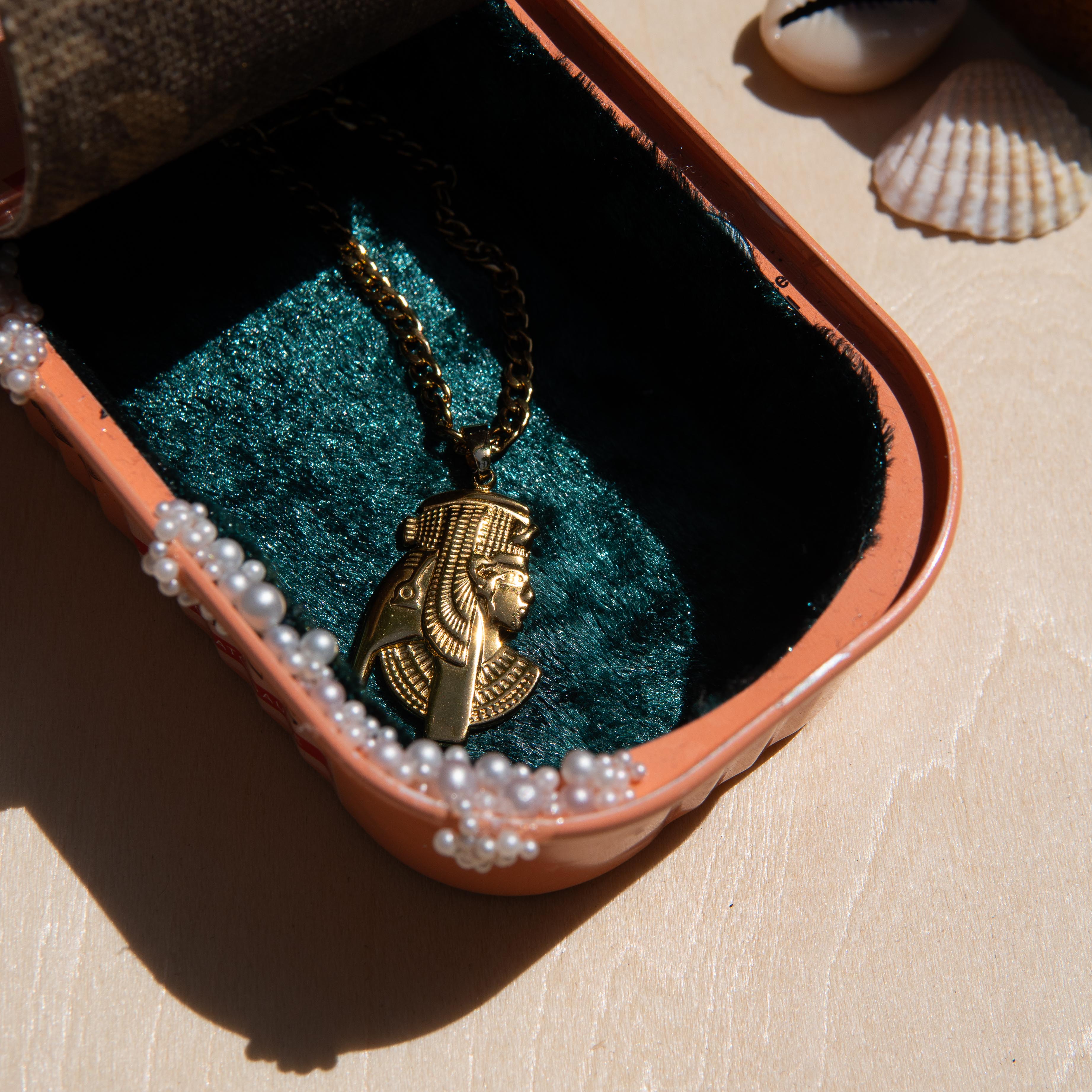 Cleopatra Gold Necklace