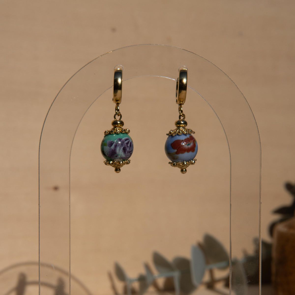 Douen Mix-Match Huggie Earrings
