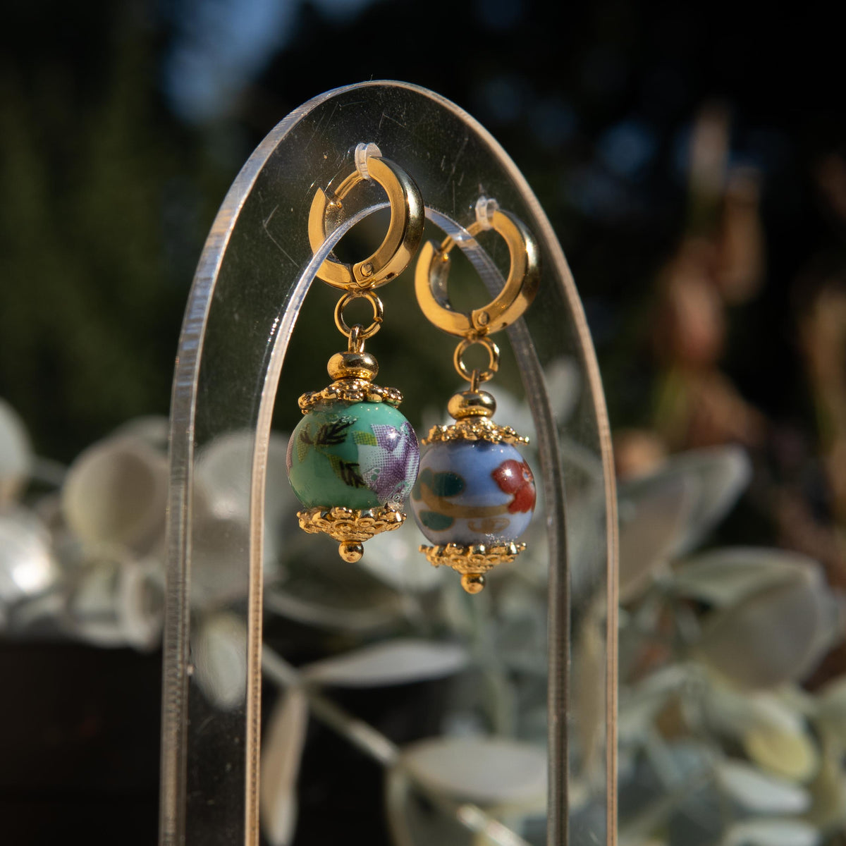 Douen Mix-Match Huggie Earrings
