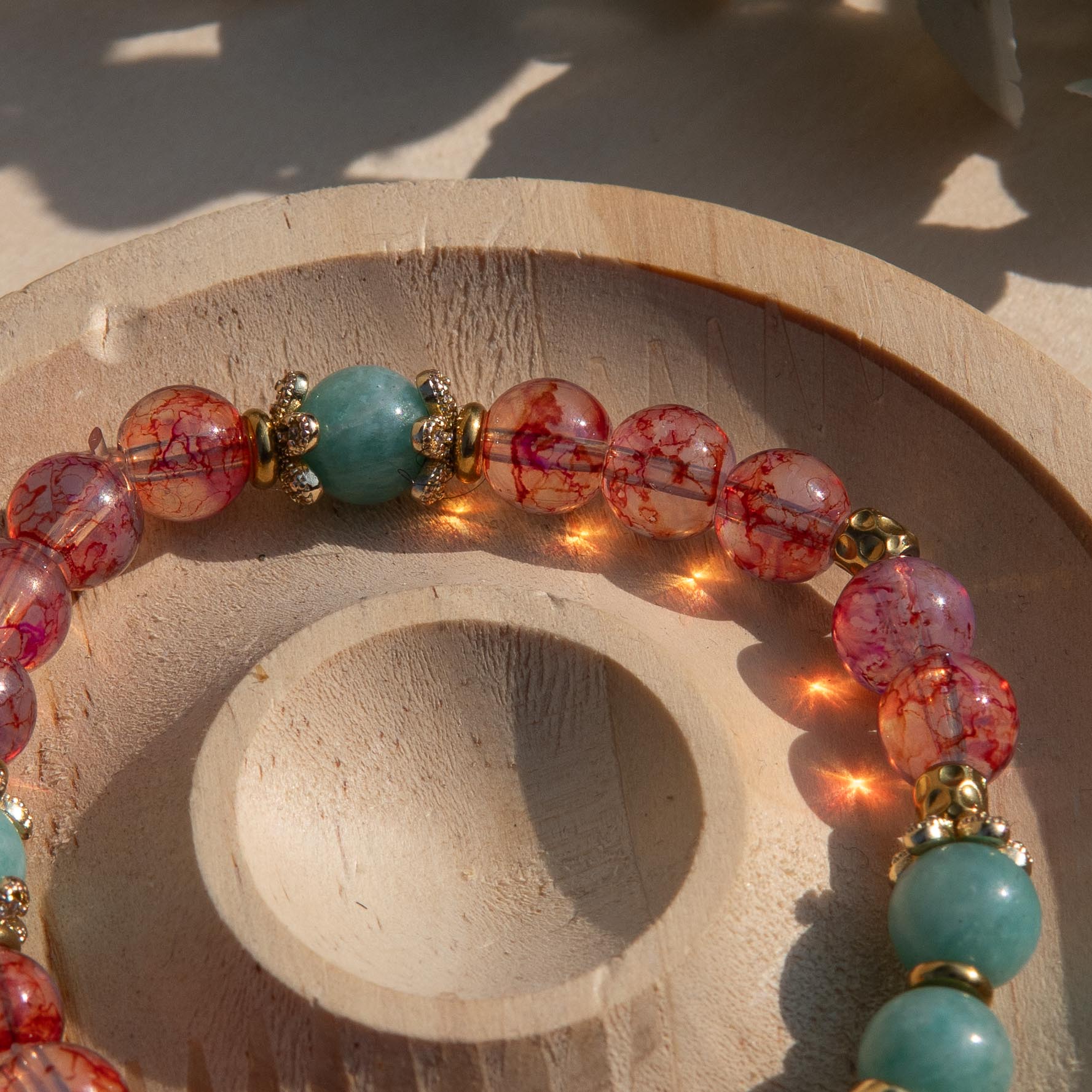 Erzulie Freda Healing Crystal Charm Bracelet