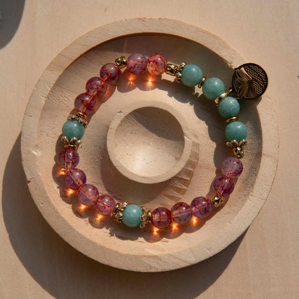 Erzulie Freda Healing Crystal Charm Bracelet