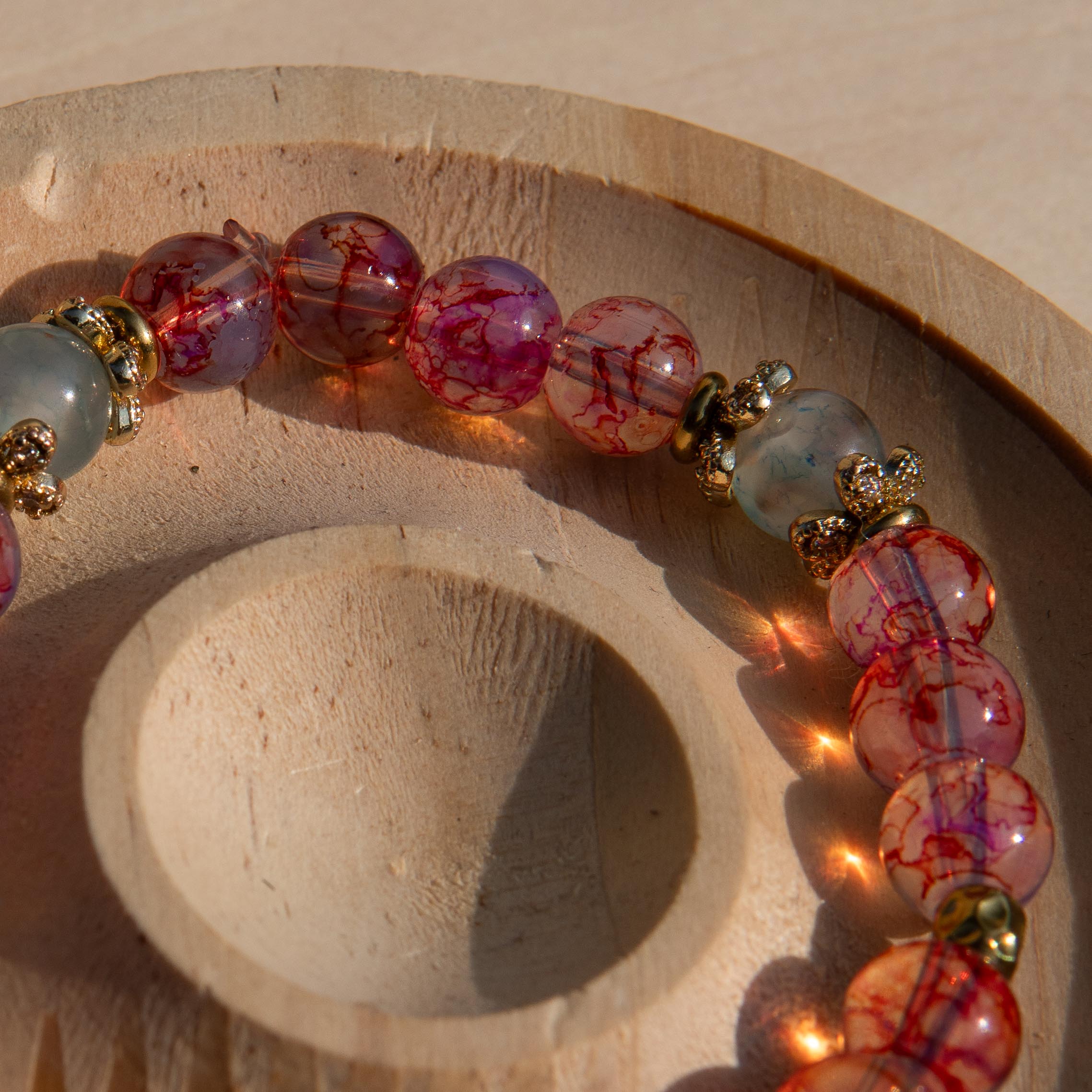Erzulie Freda Healing Crystal Charm Bracelet
