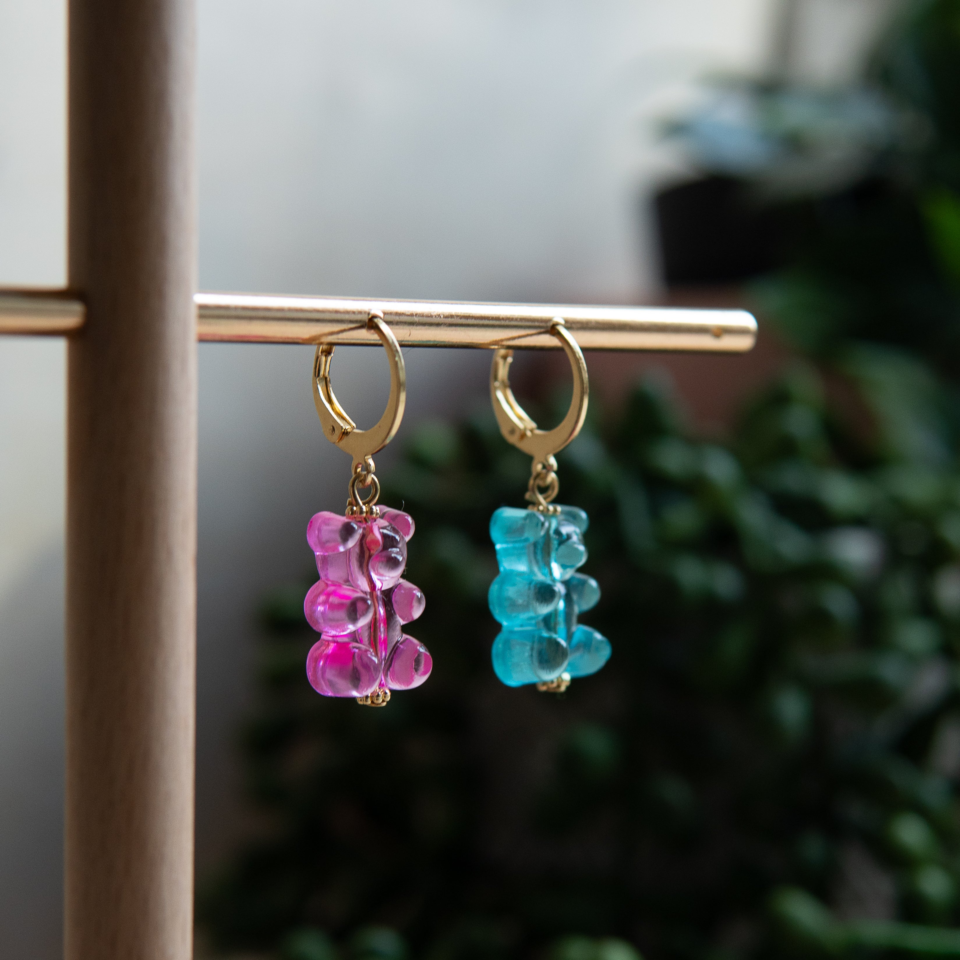 Douen Gummy Bear Huggie Earrings