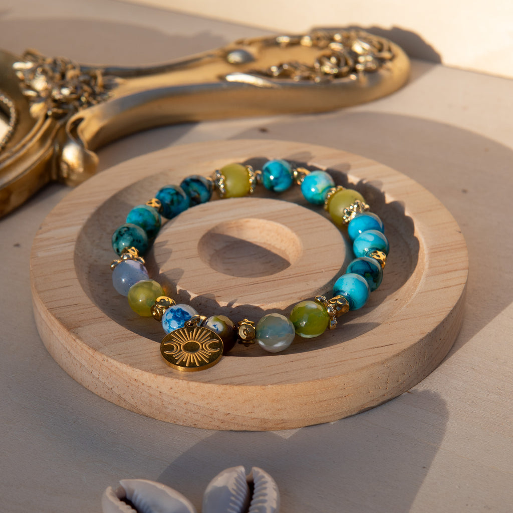 Janaína Healing Crystal Charm Bracelet