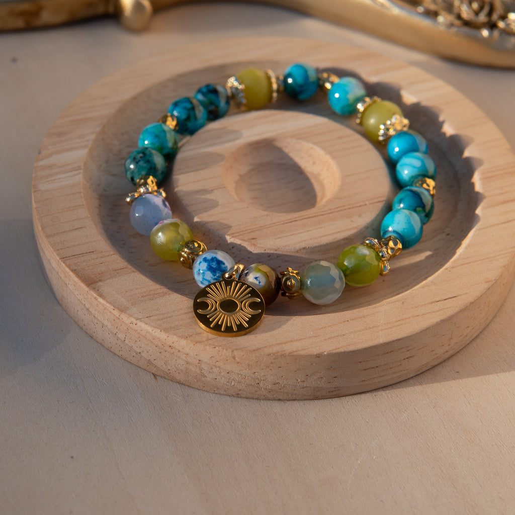 Janaína Healing Crystal Charm Bracelet