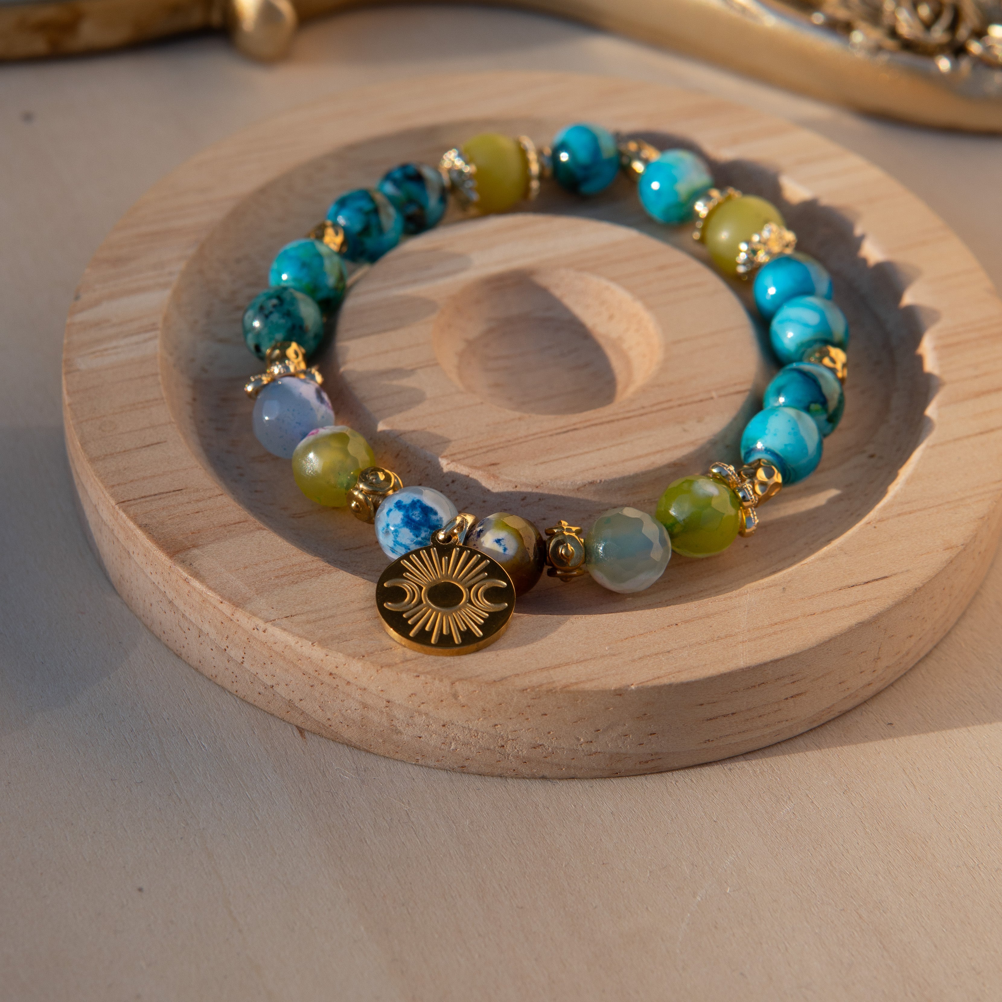 Janaína Healing Crystal Charm Bracelet