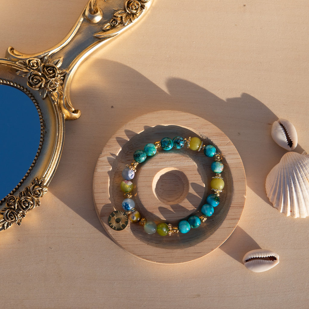 Janaína Healing Crystal Charm Bracelet