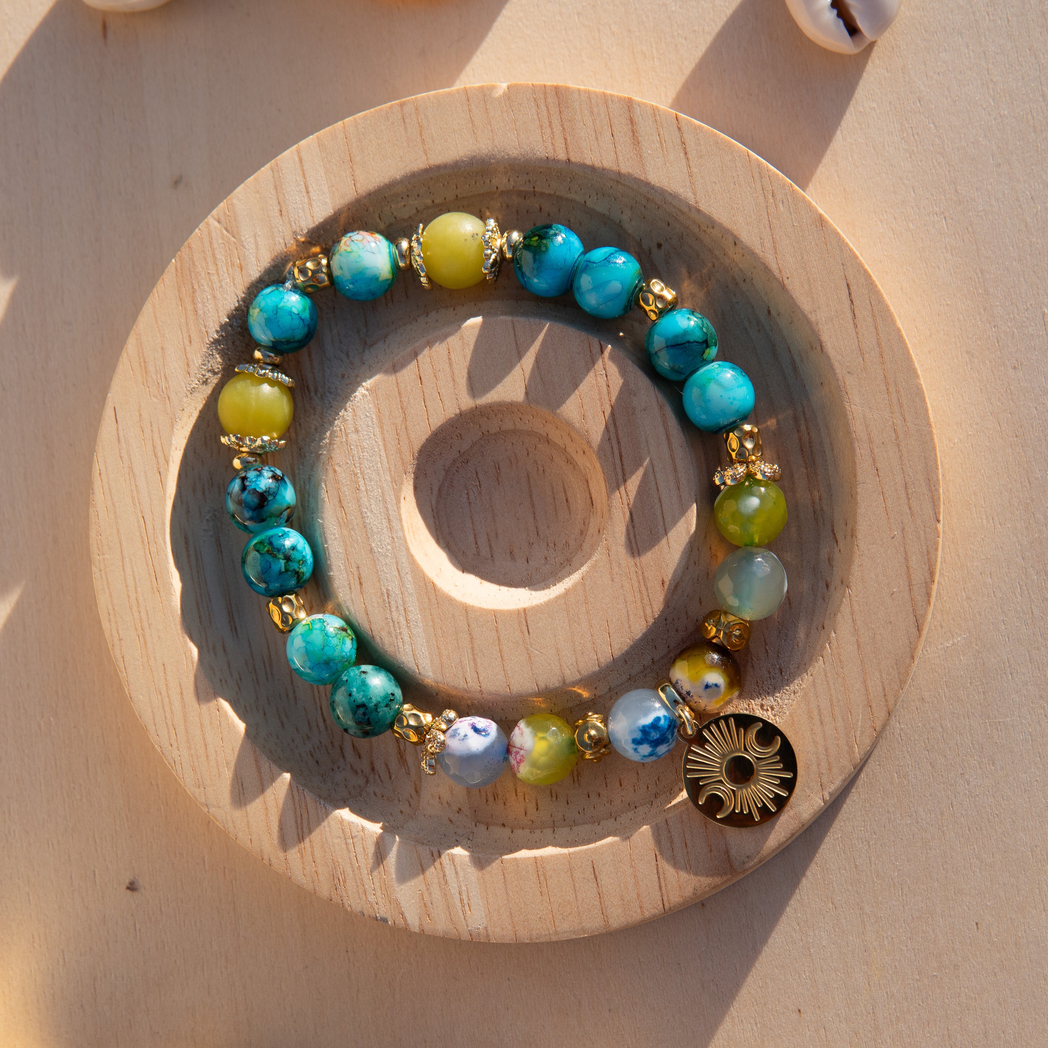 Janaína Healing Crystal Charm Bracelet