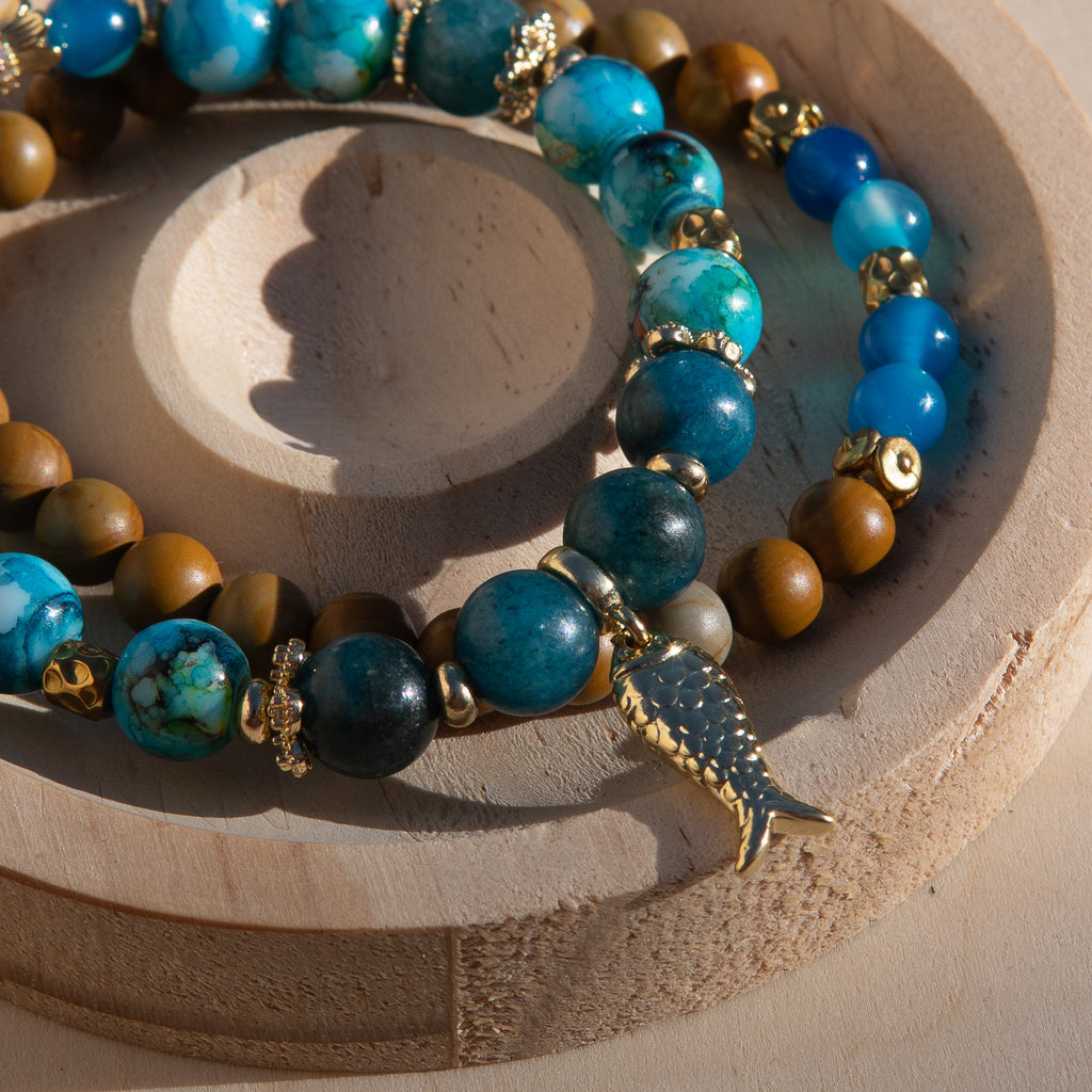 Janaína Healing Crystal Charm Bracelet