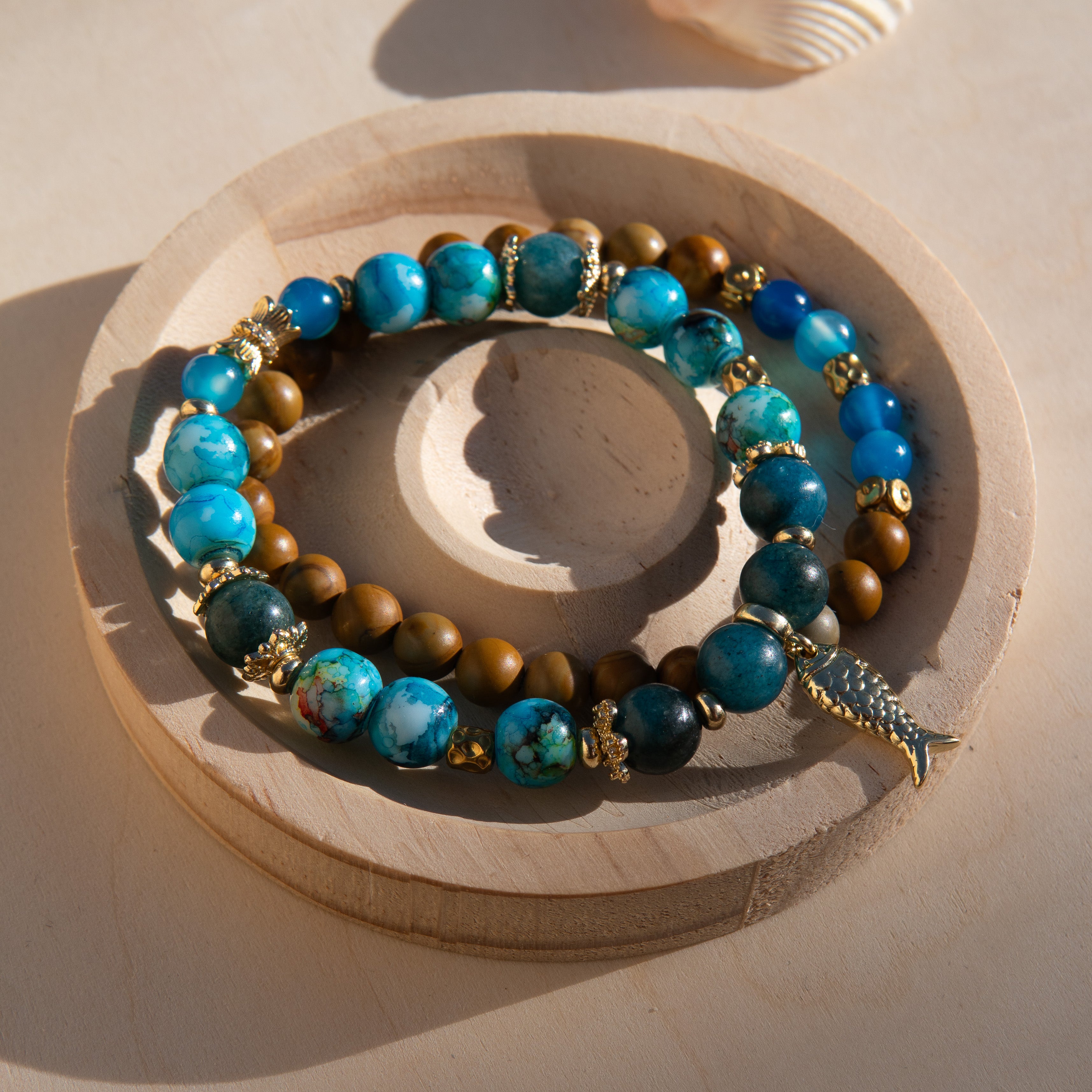 Janaína Healing Crystal Charm Bracelet