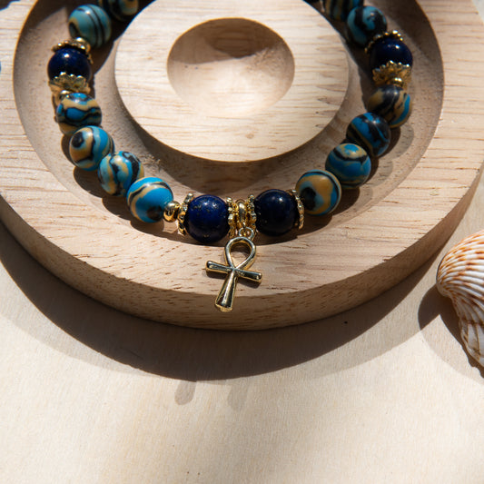 La Sirène Lapis Lazuli Bracelet