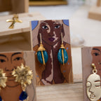 La Sirène Gold Earrings