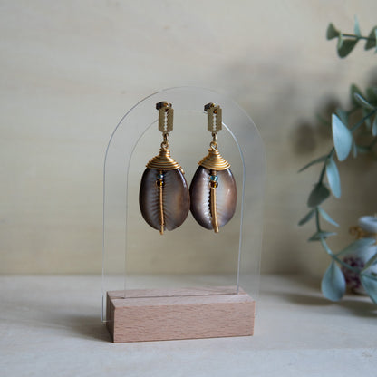 La Baleine Gold Earrings