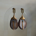 La Baleine Gold Earrings