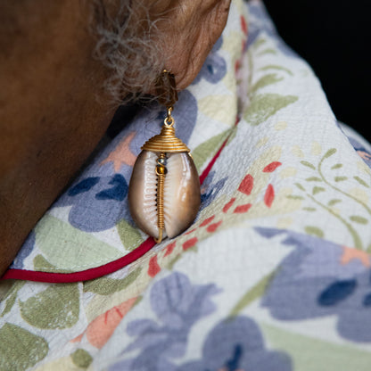 La Baleine Gold Earrings