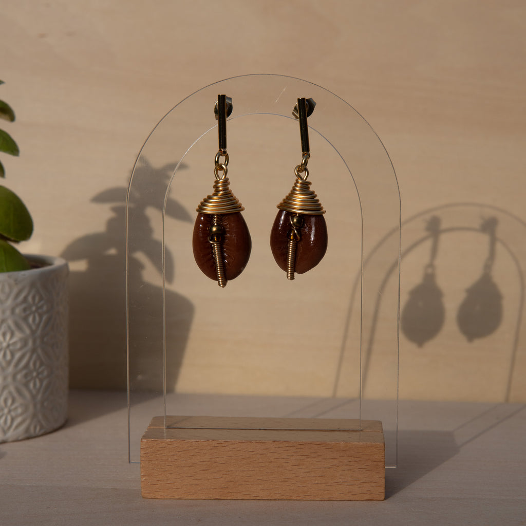 La Sirène Gold Earrings