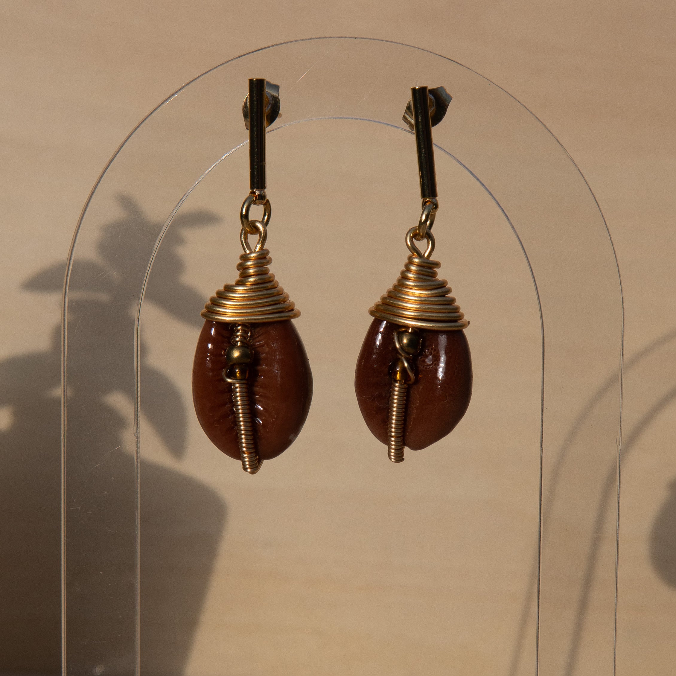 La Sirène Gold Earrings