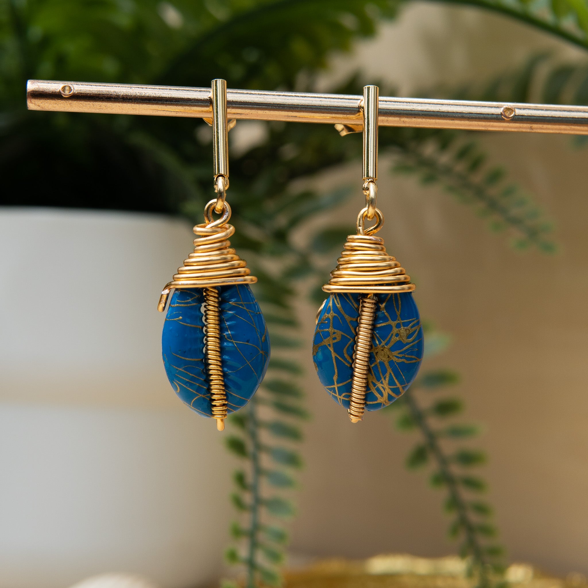 La Sirène Gold Earrings