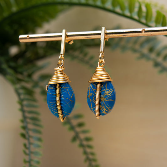 La Sirène Gold Earrings