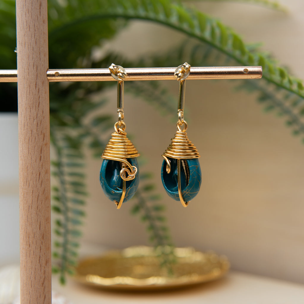 La Sirène Gold Earrings