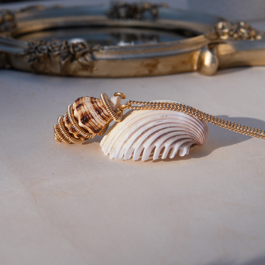 Mami Wata Julie: Trochid Necklace