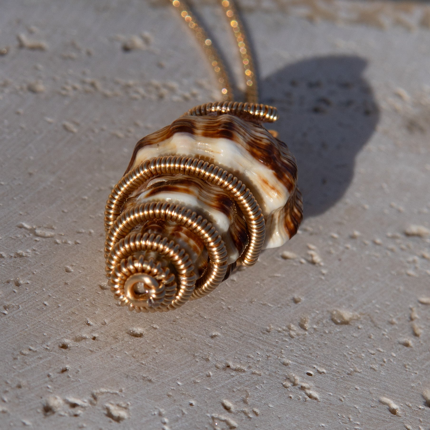 Mami Wata Julie: Trochid Necklace